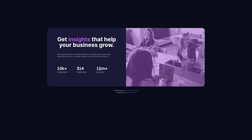 Frontend Mentor | Responsive landing page using HTML & CSS coding ...