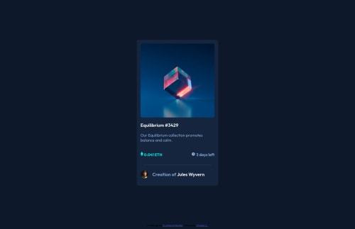 Flexbox coding challenge solution