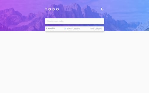 TodoList with React JS coding challenge solution