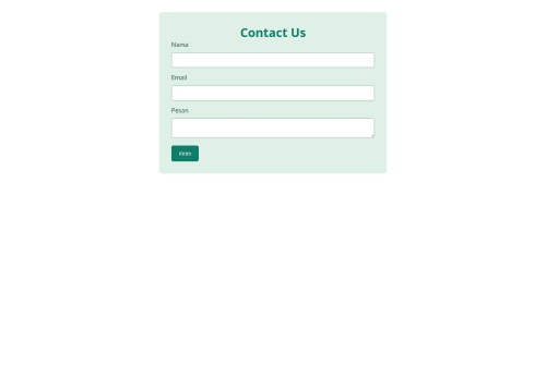 Contact Form with Validation coding challenge solution