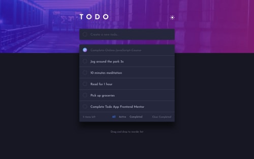 Todo App build with React & Beautiful DnD coding challenge solution