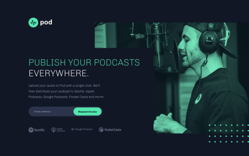 Responsive landing page using CSS and JavaScript coding challenge solution