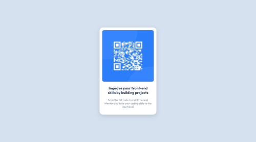 QR Code Component coding challenge solution