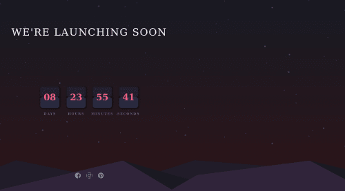 Launch Countdown Timer and YouTube video coding challenge solution
