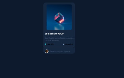 preview card component coding challenge solution