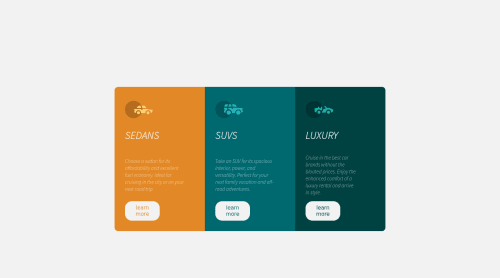 Using CSS and HTML coding challenge solution