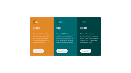 Page layout with flexbox, inner card layout with css grid coding ...