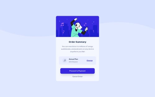 Order summary with NextJS and tailwind coding challenge solution