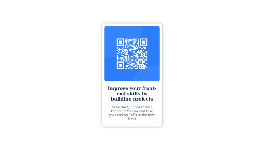 Frontend Mentor Qr code Coding Challenge Solution frontend-mentor-qr-code-coding-challenge-solution