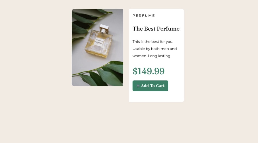 Frontend Mentor | product advertisement using html and css coding ...