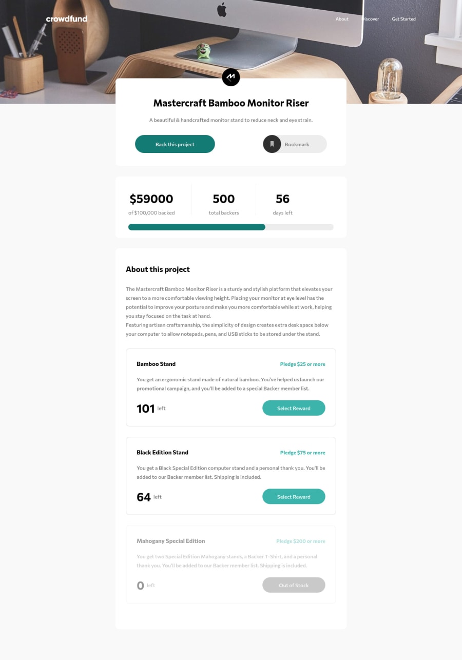 Frontend Mentor | React, Tailwind CSS, React-Redux coding challenge ...