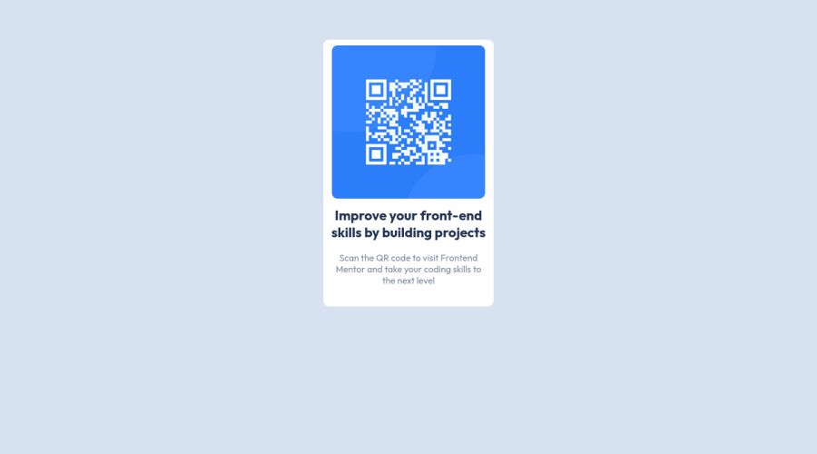 Frontend Mentor | Frontend Mentor QR Code Component coding challenge ...