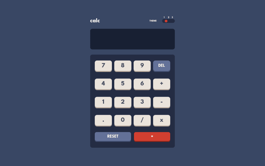 Frontend Mentor | Calculator_App coding challenge solution