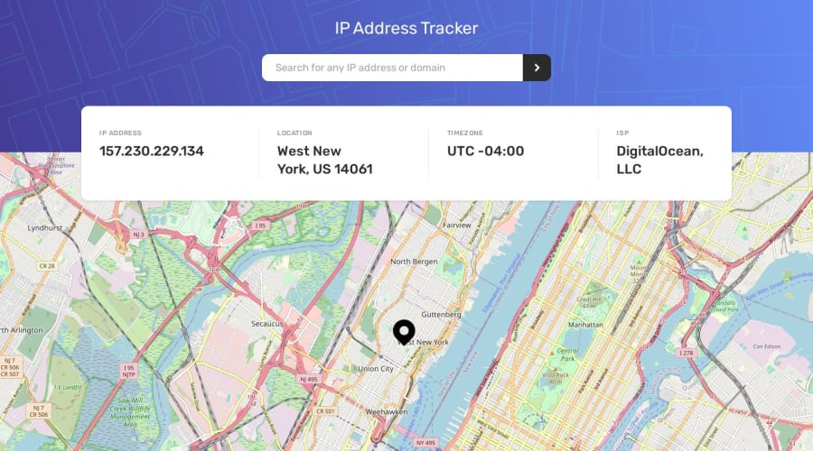 frontend mentor | ip address tracker (html, css,... Frontend Mentor | 🔥🔥IP Address Tracker🔥🔥 coding challenge solution