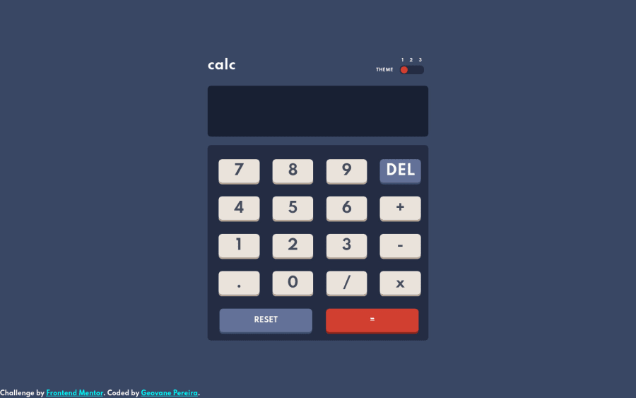 Frontend Mentor Calculator app Smart input and multiple