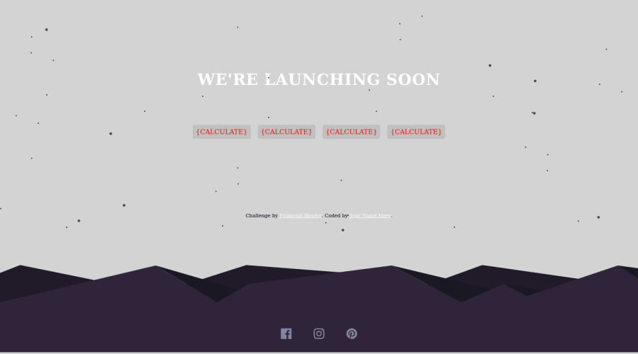 Frontend Mentor | Countdown timer using JavaScript coding challenge ...