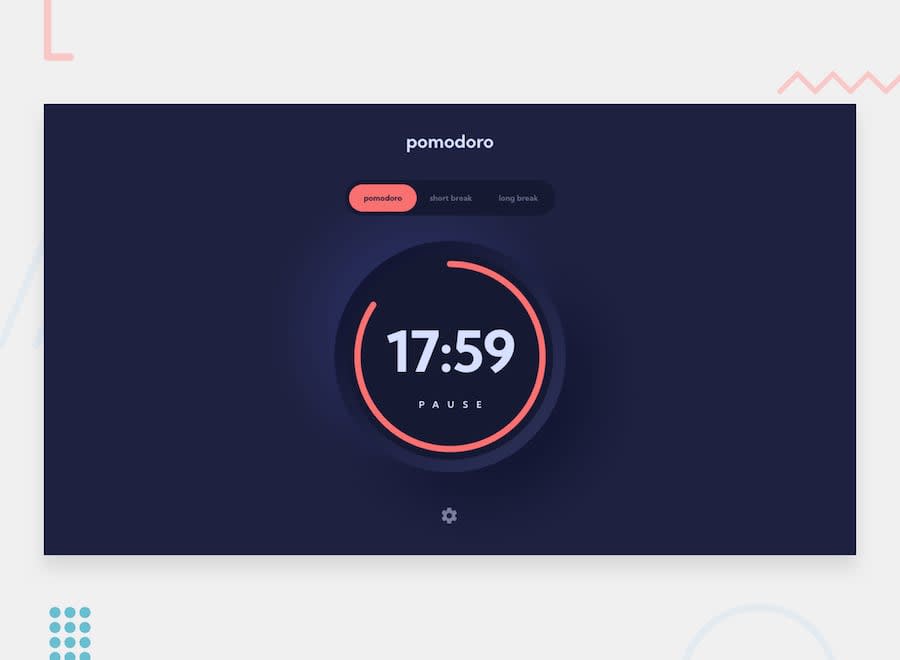 Pomodoro app