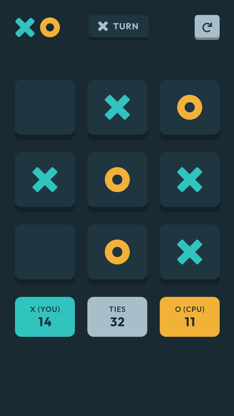 tic tac toe multiplayer game by rqrappshelp