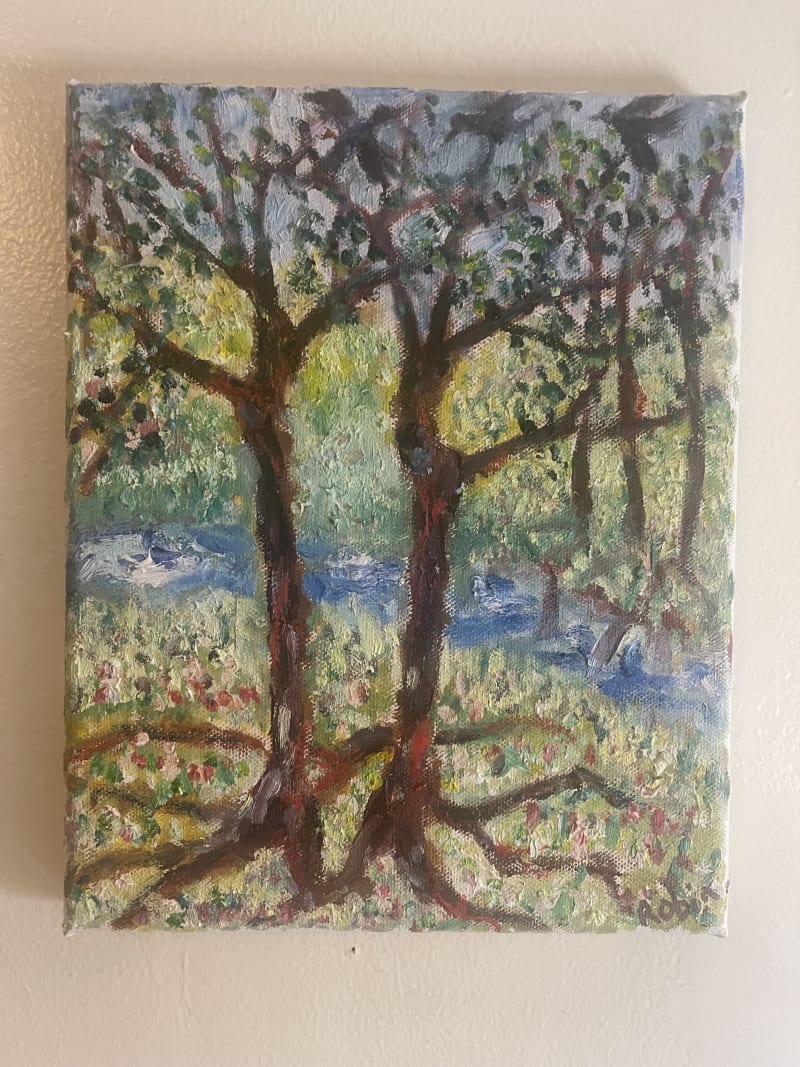 On a Path — Oil on Canvas, 16”x20”
