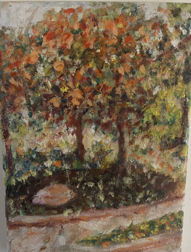 On a Path — Oil on Canvas, 16”x20”