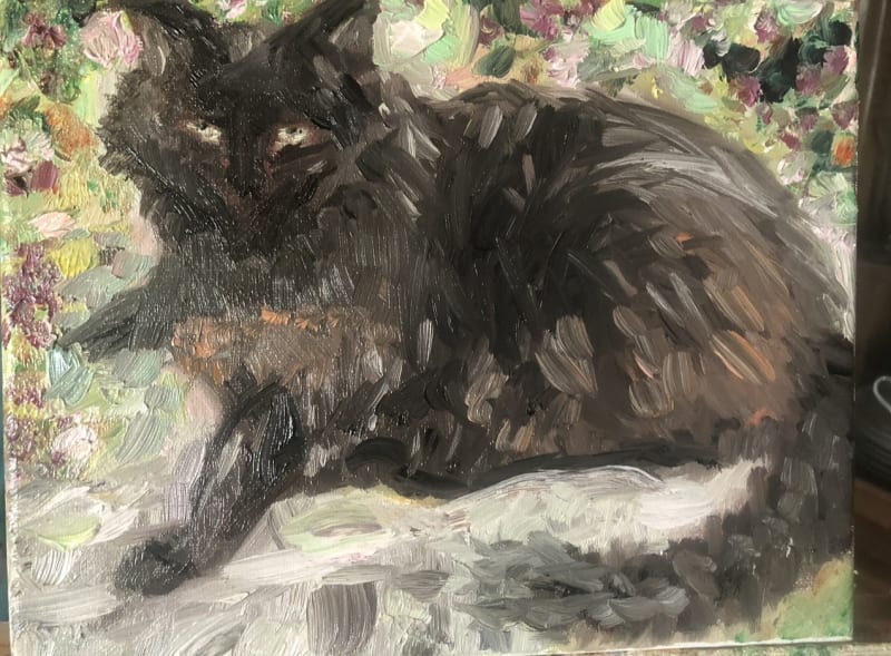 Nickie — Oil on Canvas, 8