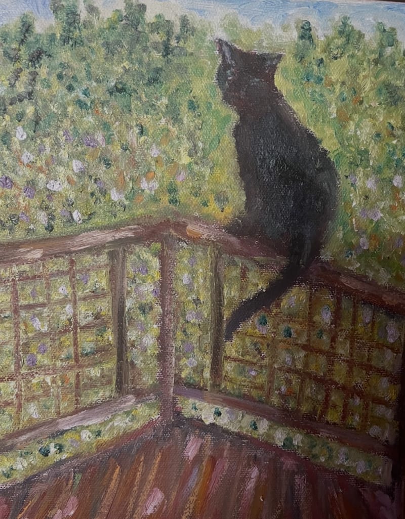 Panther — Oil on Canvas, 8
