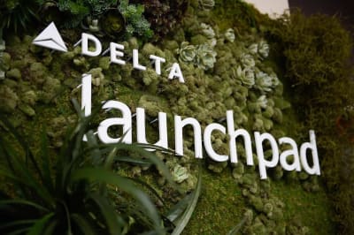 An image showing one picture from a gallery of work, for Delta Launchpad, provided by Hovercraft Media
