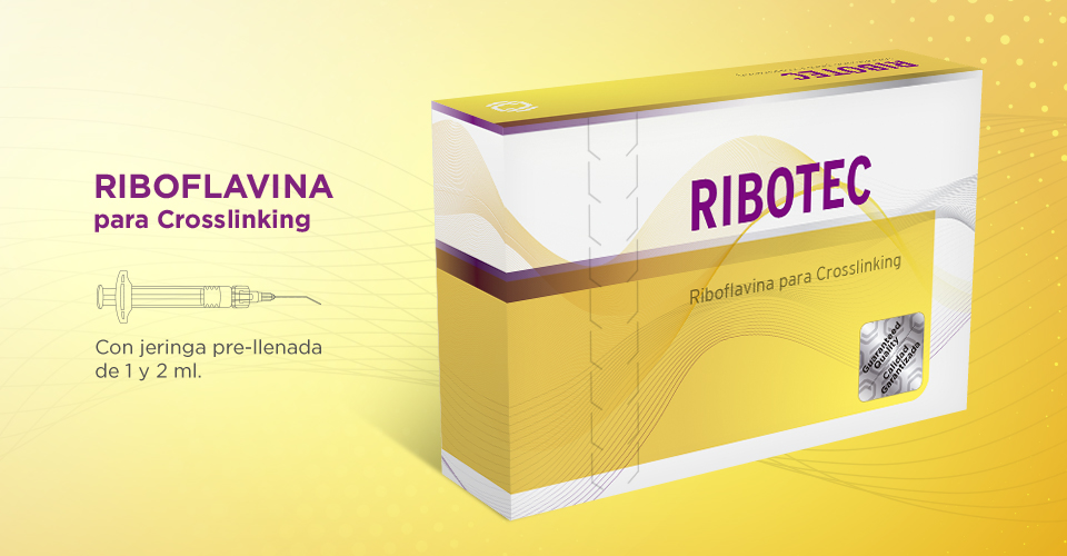 Riboflavina para CrossLinking con Dextran-500