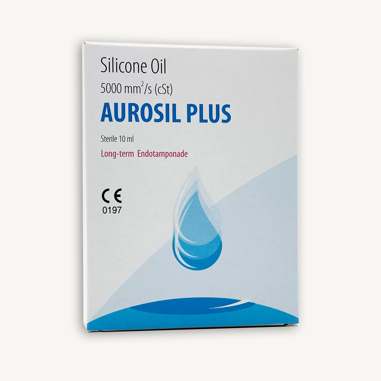 ACEITE DE SILICONA DE 5000 MN2/S, PARA CIRUGIAS DE RETINA, EN ENVASE ESTERIL DE 10 ML, FABRICADO POR AUROLAB