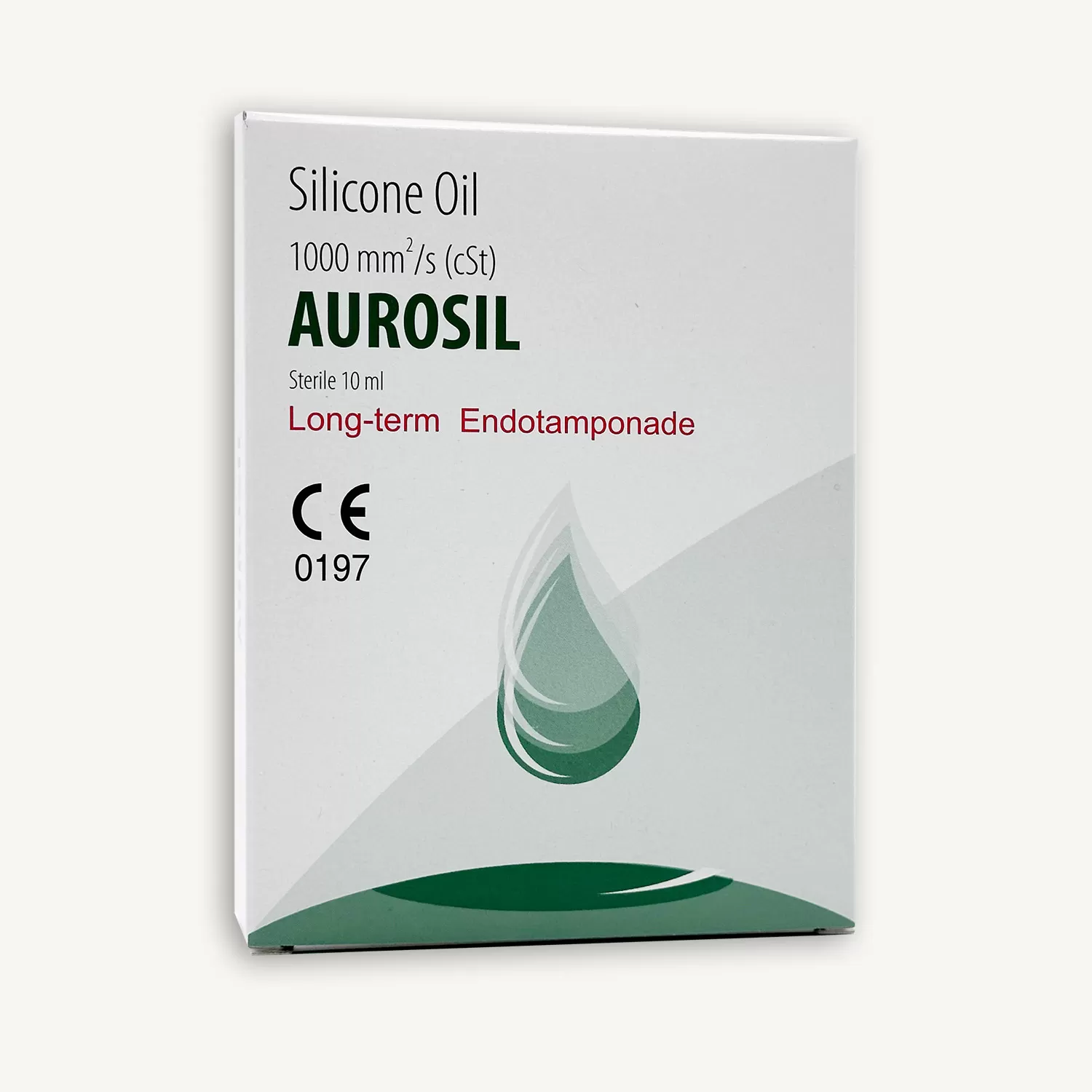 ACEITE DE SILICONA DE 1000 MN2/S, PARA CIRUGIAS DE RETINA, EN ENVASE ESTERIL DE 10 ML, FABRICADO POR AUROLAB