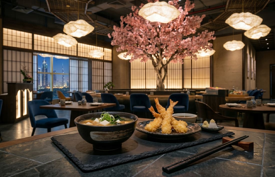 Tempura & miso
