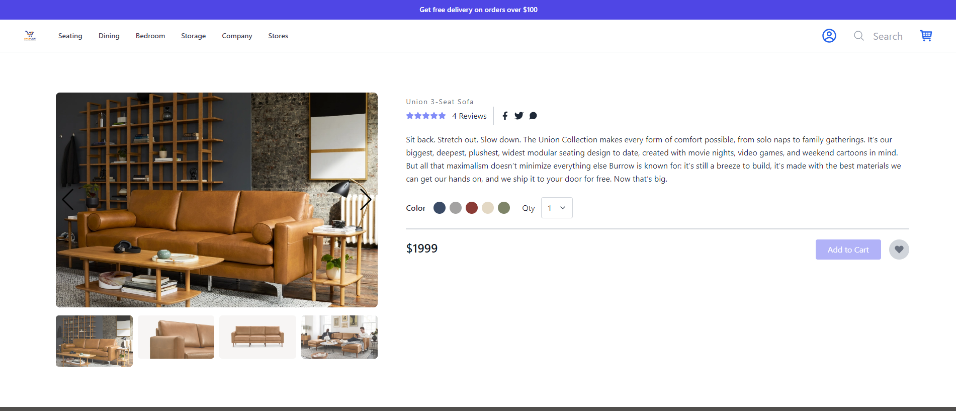 Product Details Page