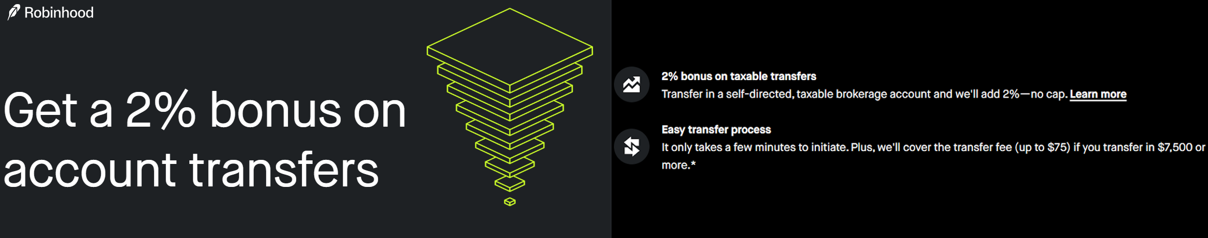 Robinhood Transfer Promotion And High Yield Brokerage Account Bonuses