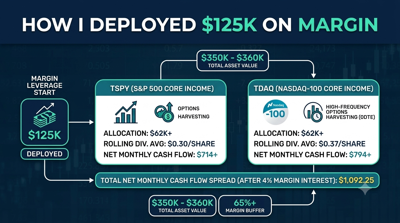 How I Deployed 125k on Margin for Income and Growth