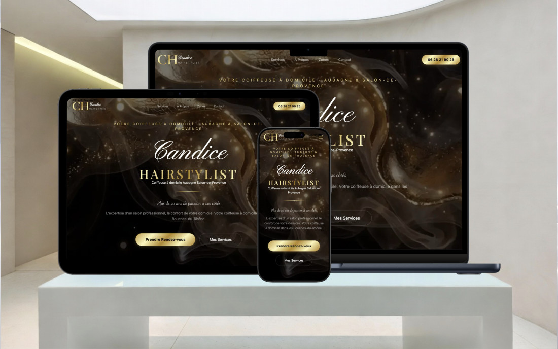 Mockup Candice Hairstylist