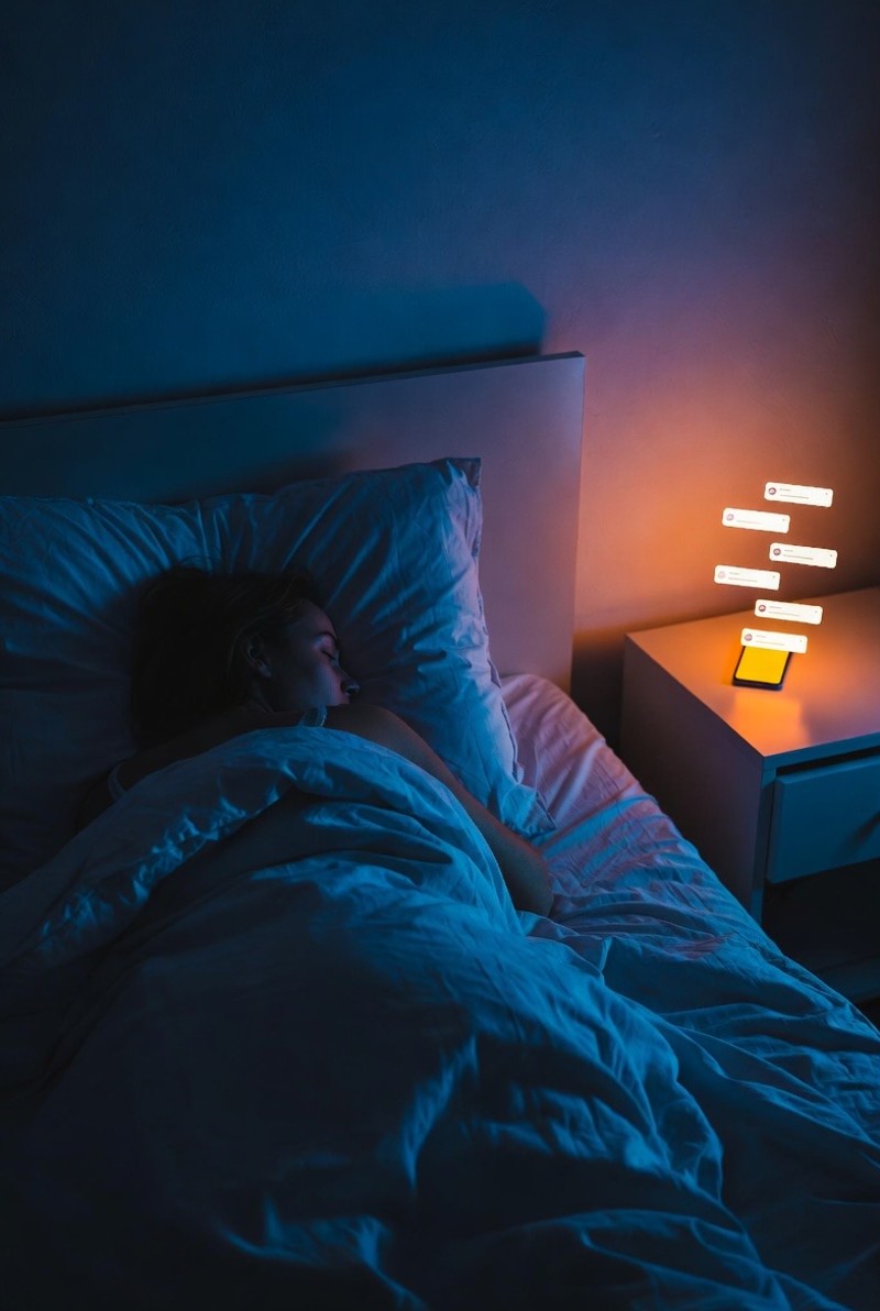 Client qui dort pendant que son site reçoit des notifications de rendez-vous