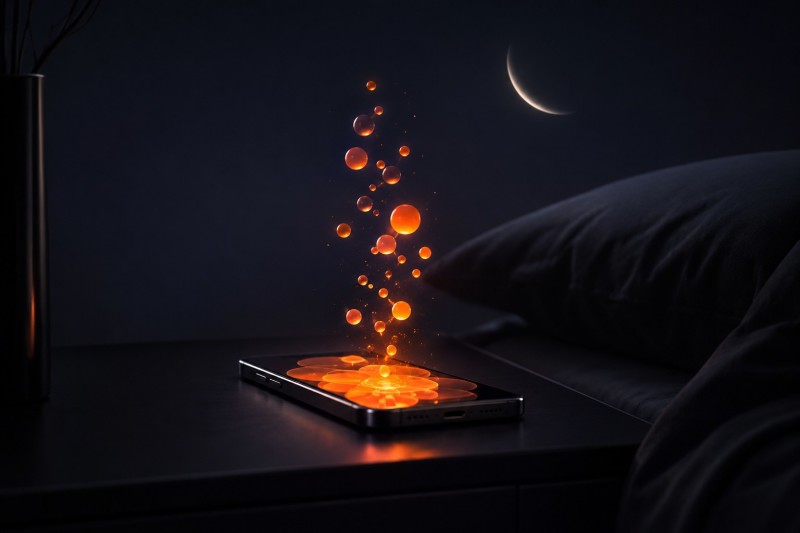 Client qui dort pendant que son site reçoit des notifications de rendez-vous