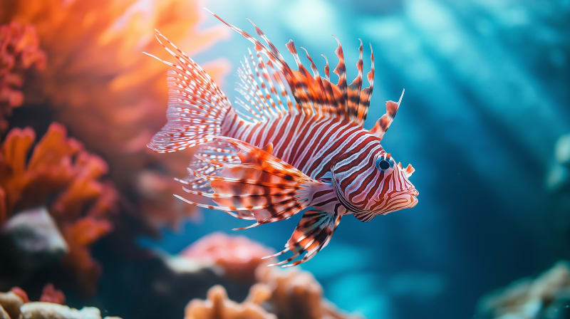 Dangers marins Thaïlande — poisson-lion