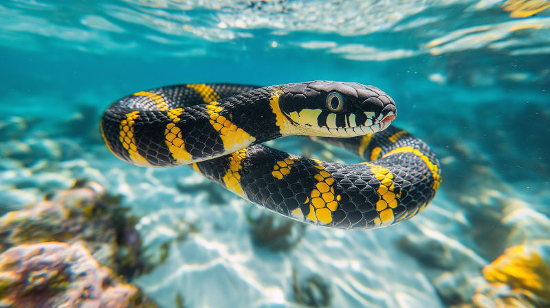Serpent de mer Thaïlande