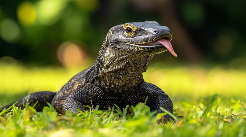 Varan malais Thaïlande