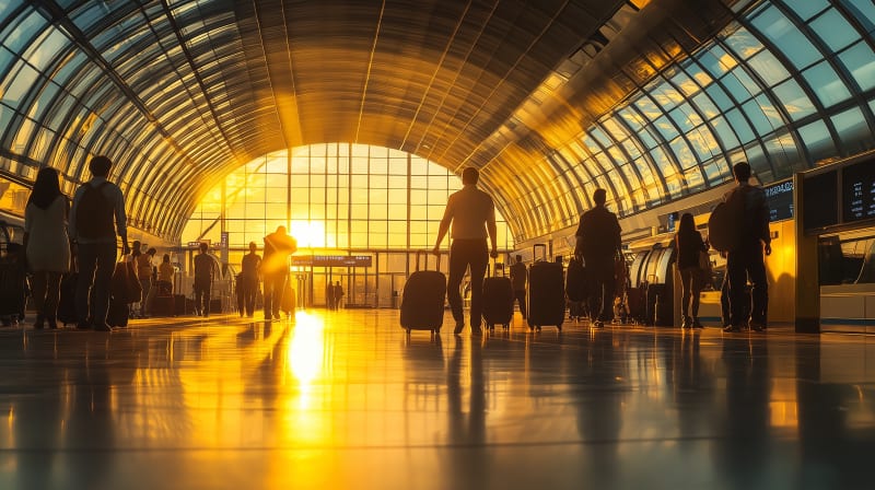 Aéroport Bangkok Suvarnabhumi — arrivée en Thaïlande