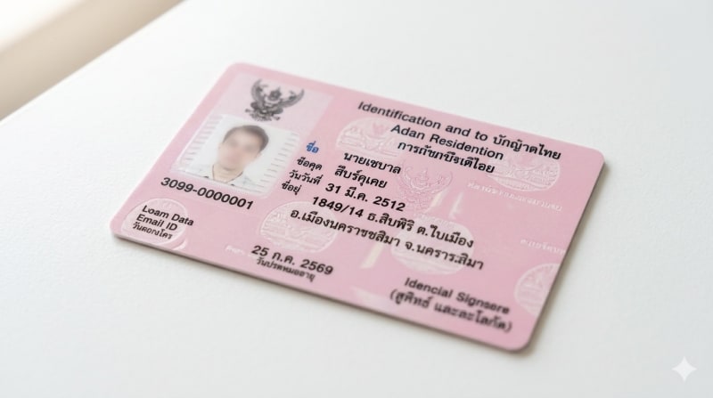 Pink Card Thaïlande — carte d'identité pour expatriés