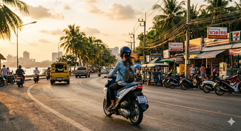 Permis de conduire Thaïlande — scooter et voiture