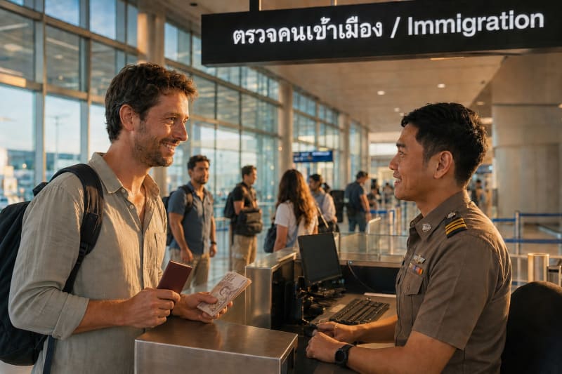 Preuve de fonds à l'entrée en Thaïlande : les montants officiels