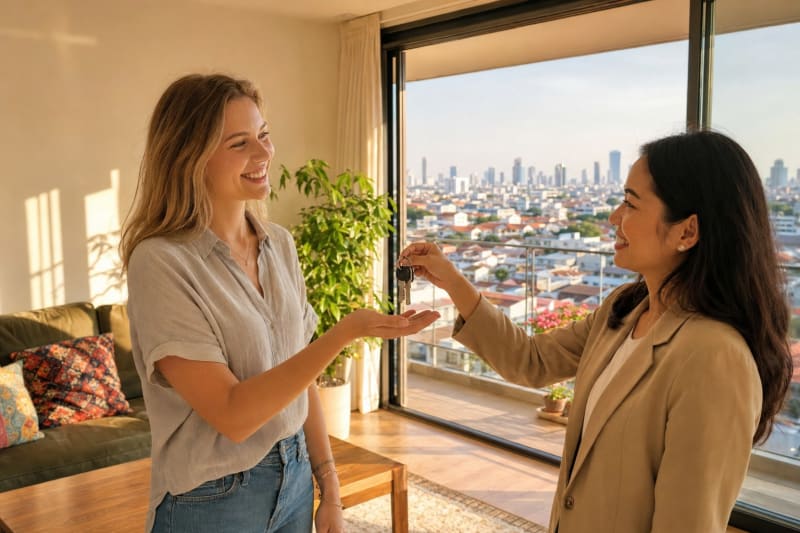 Louer un appartement en Thaïlande longue durée : caution, contrat, compteurs