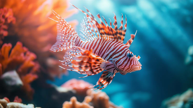 Dangers marins Thaïlande — poisson-lion