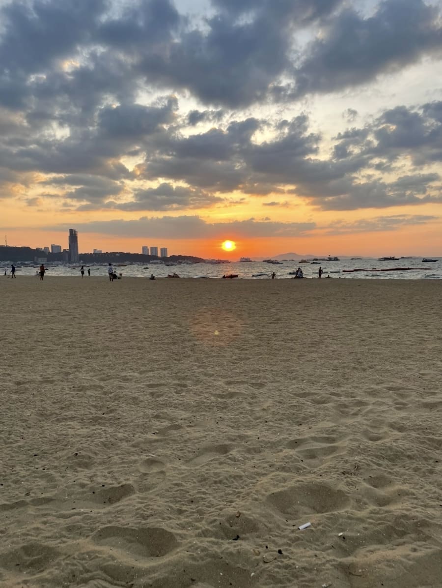 Retraite plage Pattaya Thaïlande