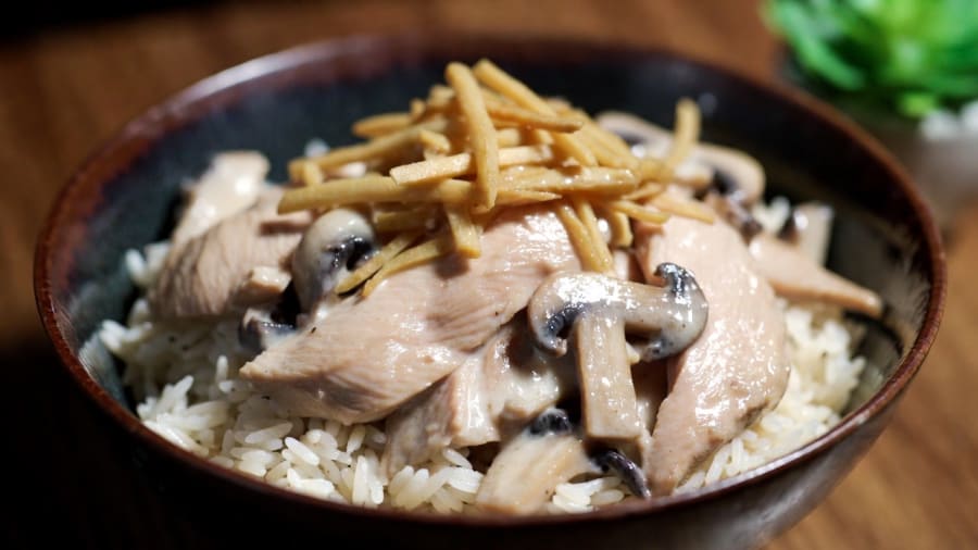 Gai Pad Khing poulet sauté gingembre Thaïlande