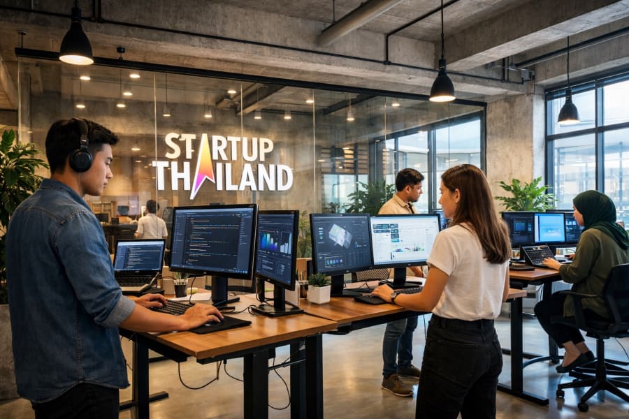 Coworking innovation hub Thaïlande SMART Visa LTR