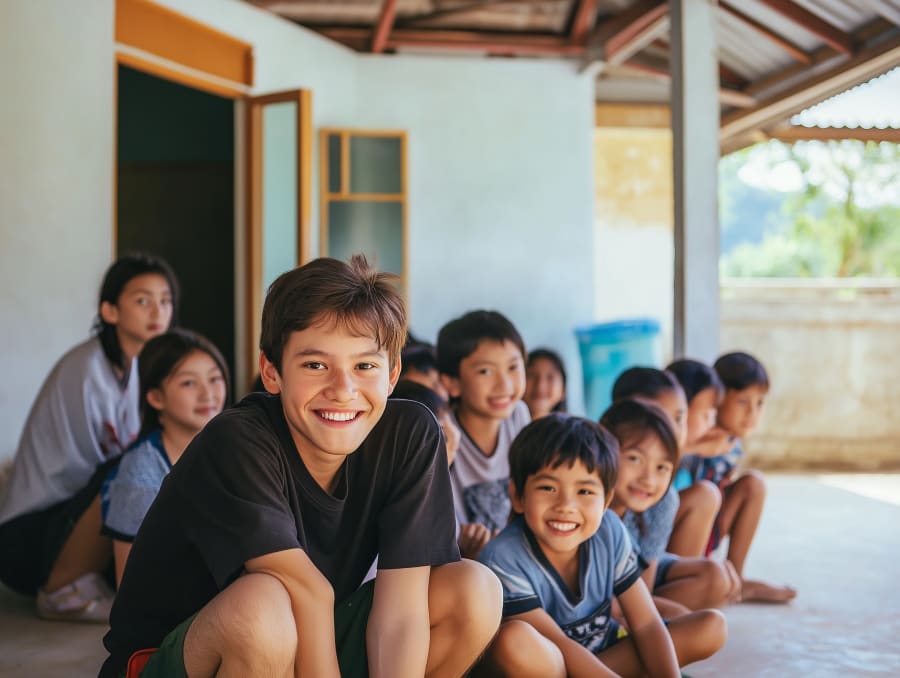 Volontariat enfants Thaïlande